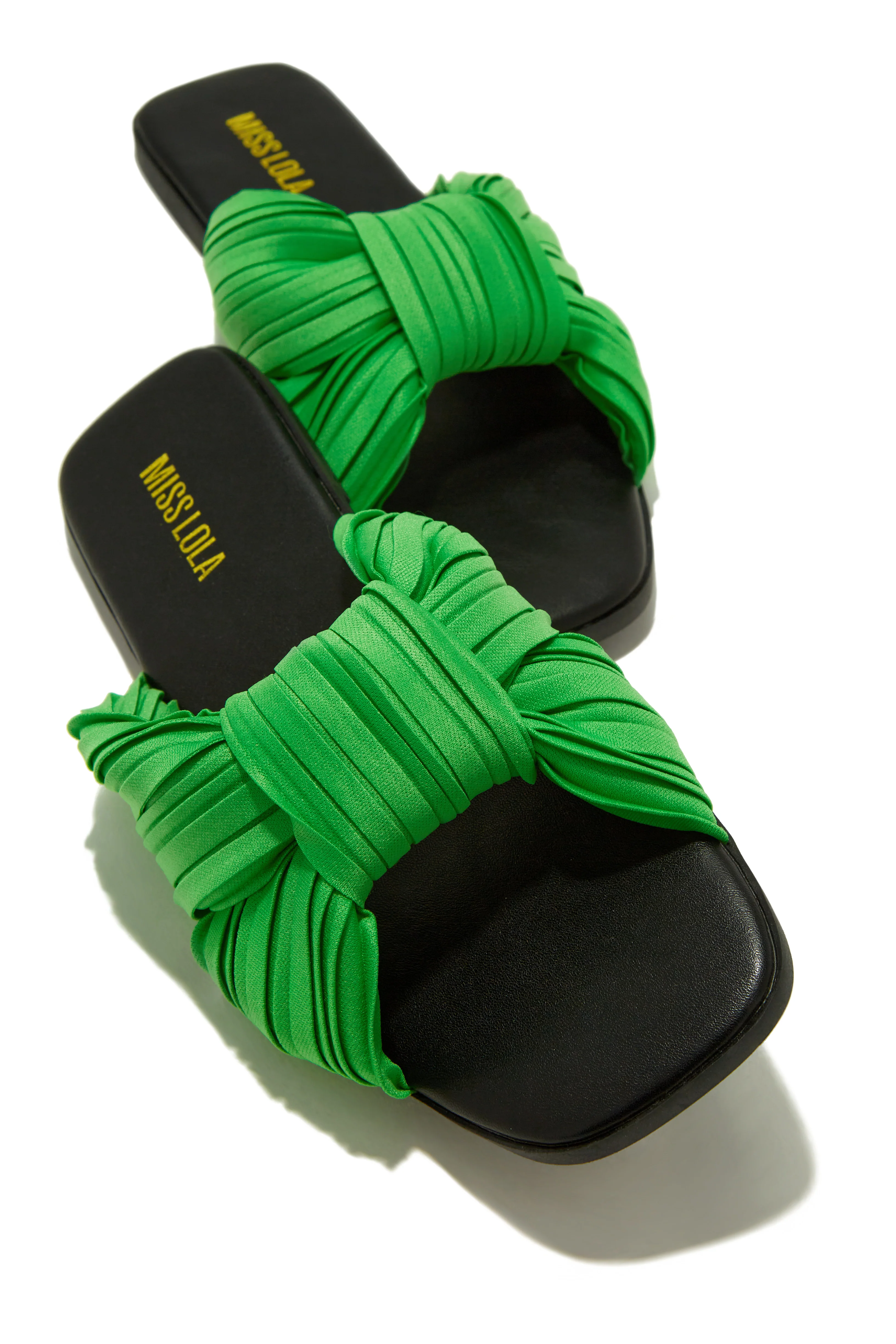 Bali Getaway Slip On Sandals - Green - Image 3