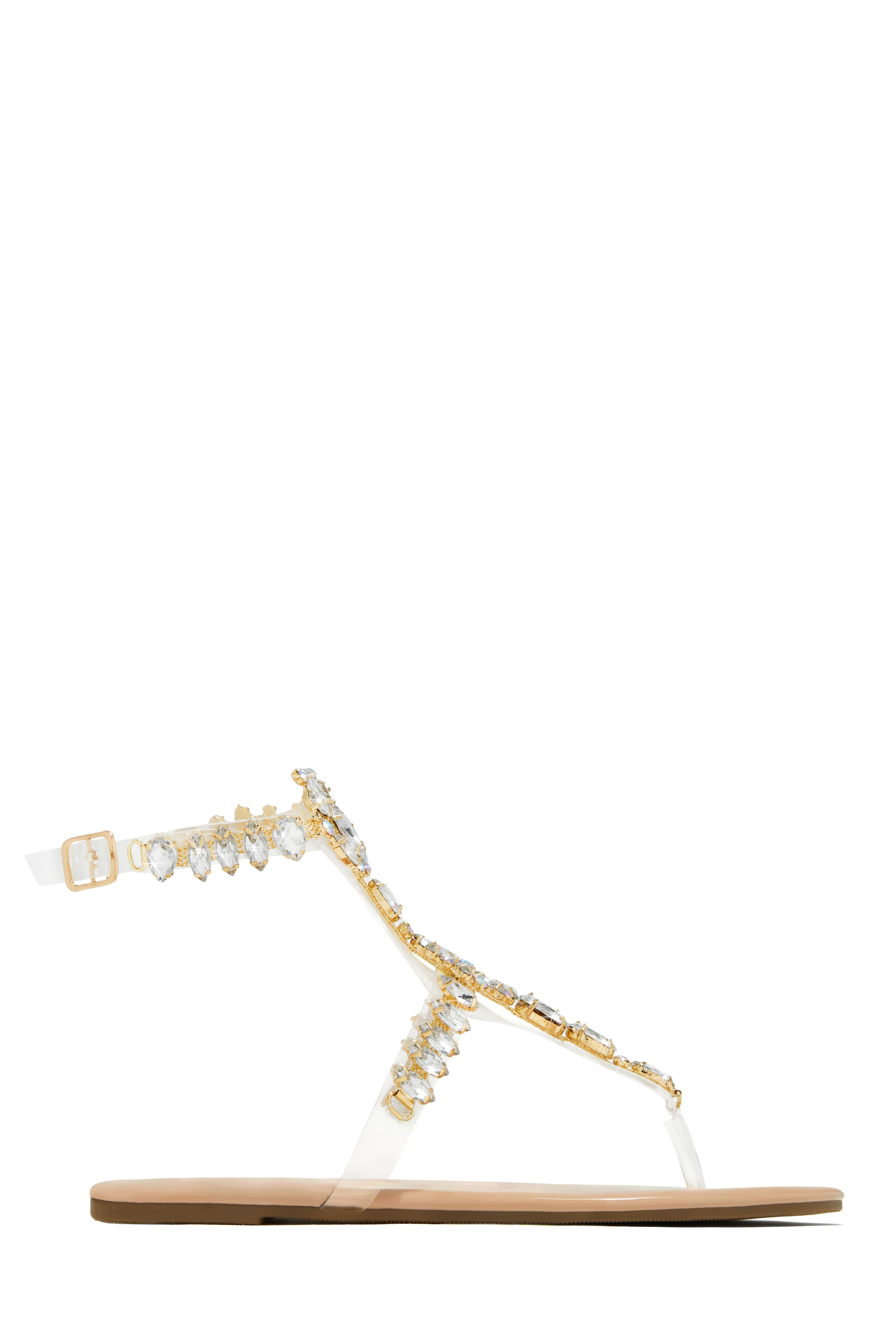 Caicos Resort Embellished Ankle Strap Sandals - Black - Image 7