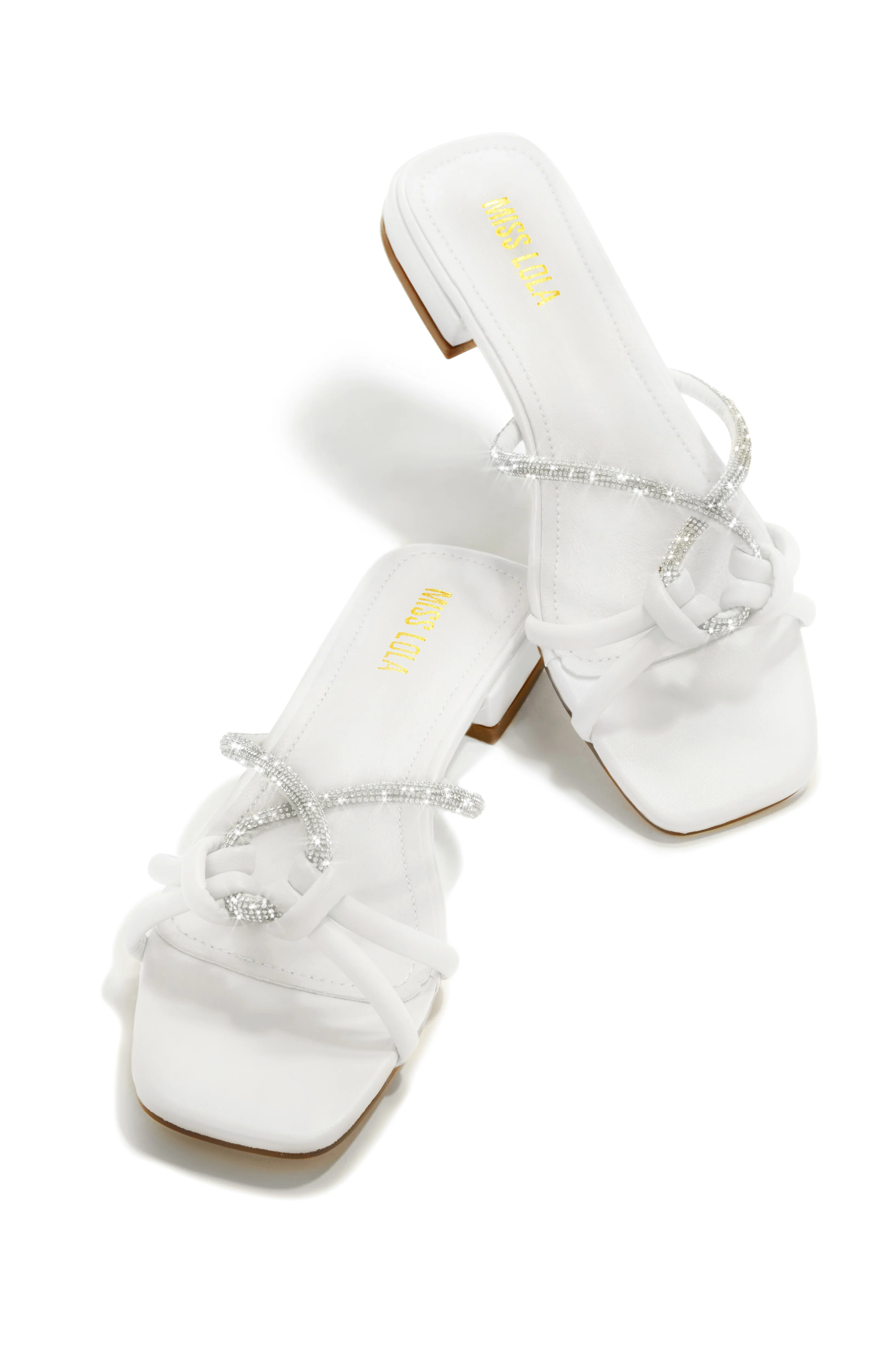 Fantasy Island Embellished Slip On Sandals - Multi - Image 11