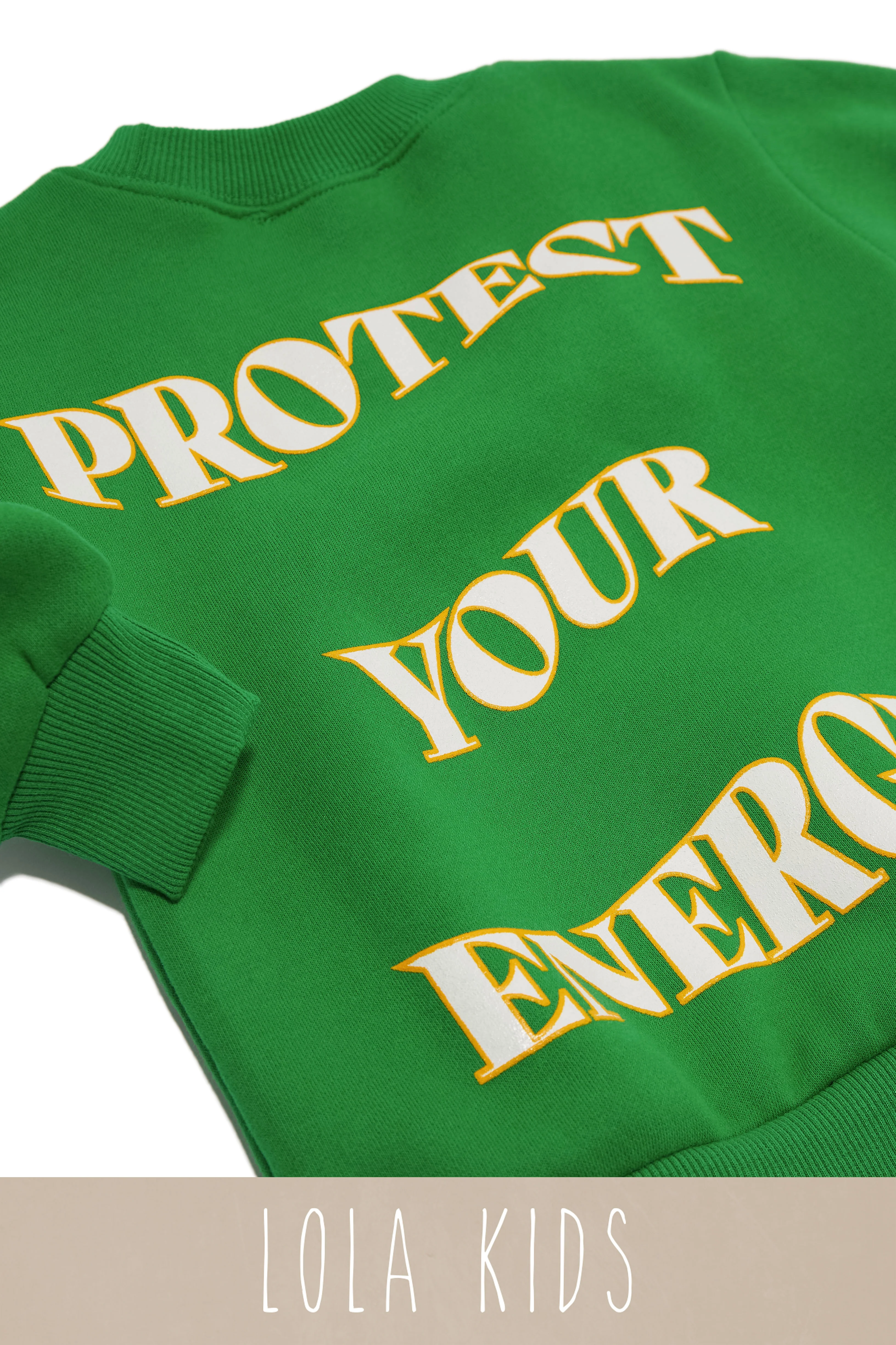 Kids Motivated Wellness Club Exclusive Kids Crewneck - Green - Image 4