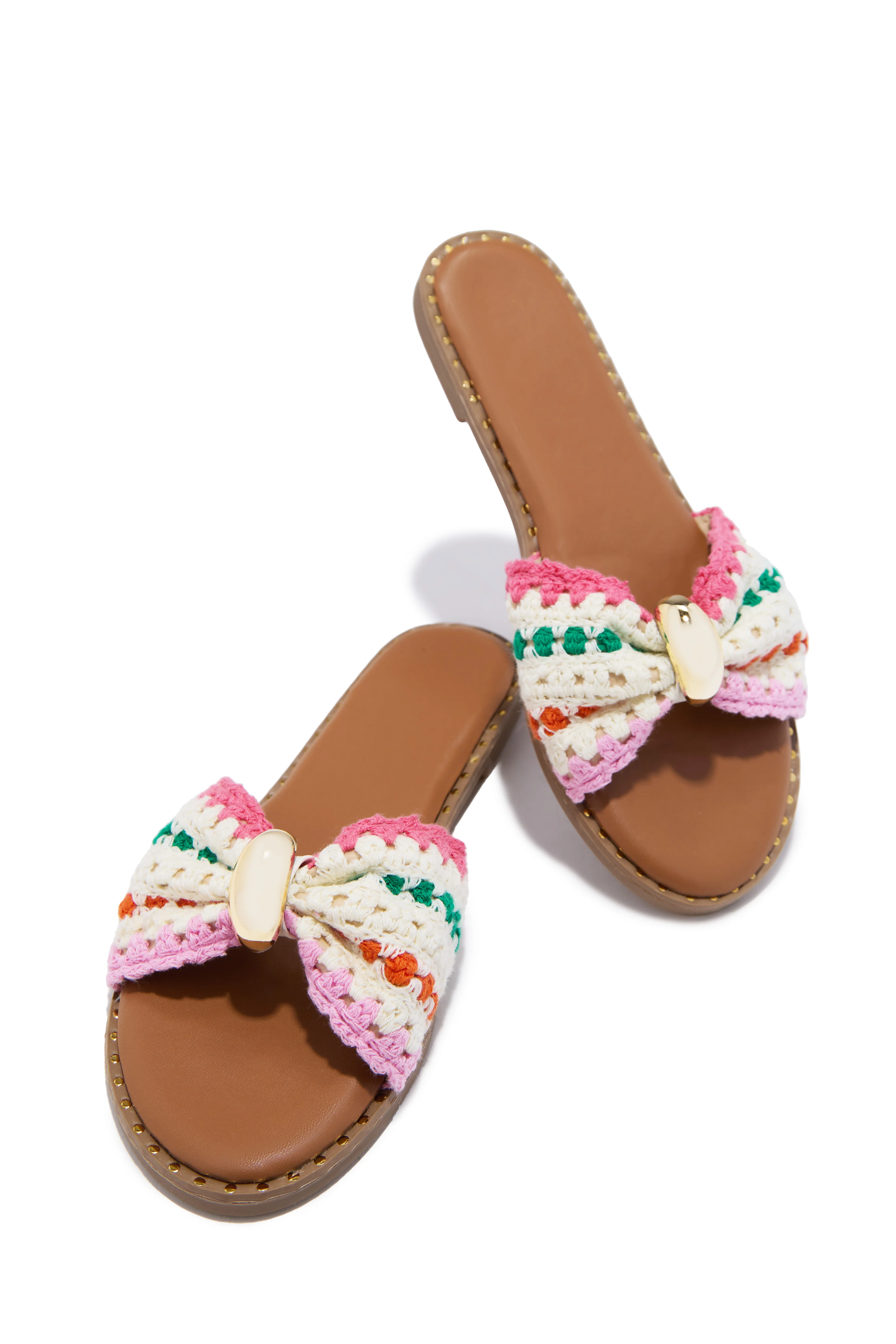 Maya Slip On Sandals - Pink - Image 3