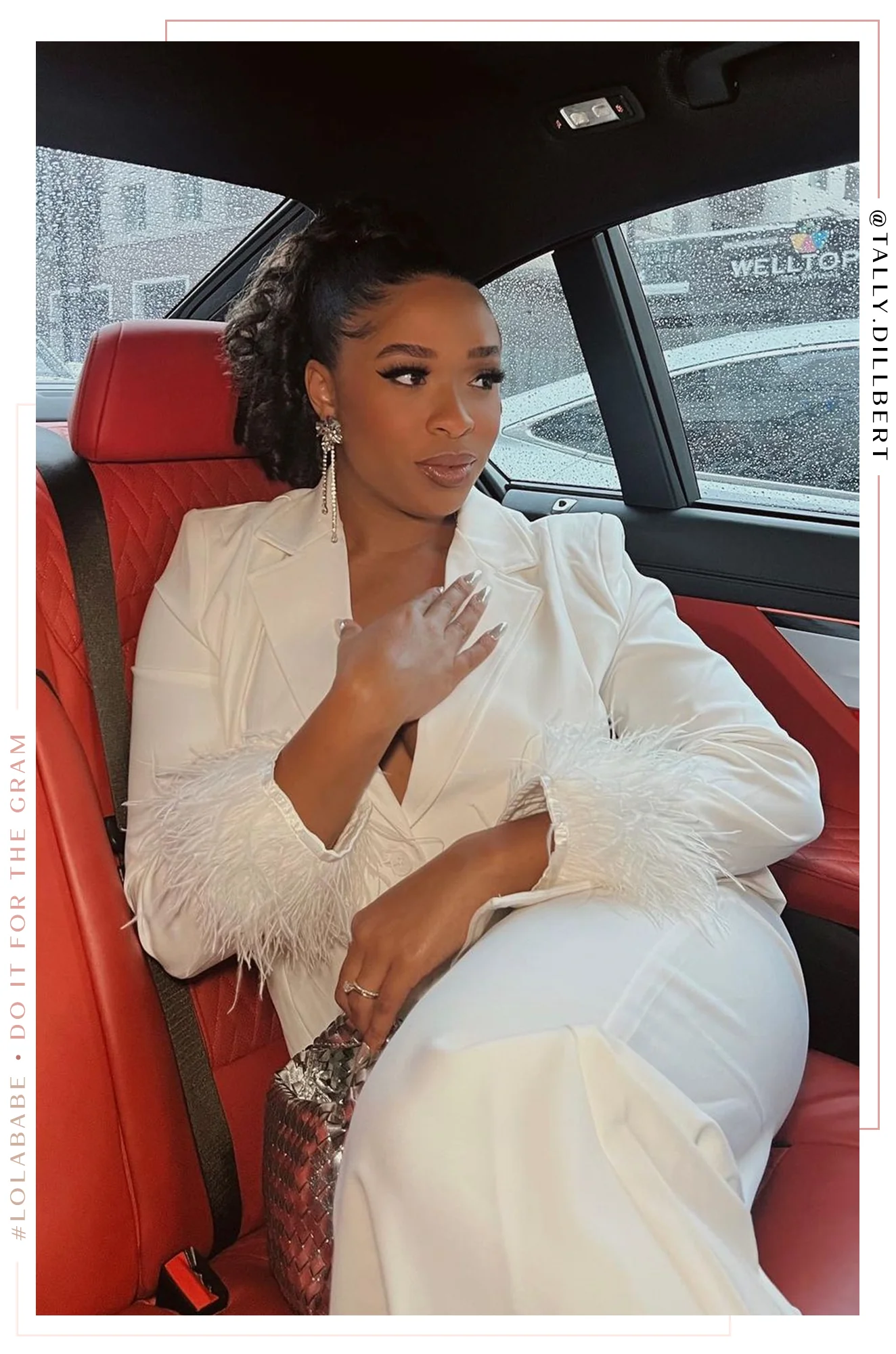 Perfect Match Two Piece Blazer and Pant Set - White - Image 6