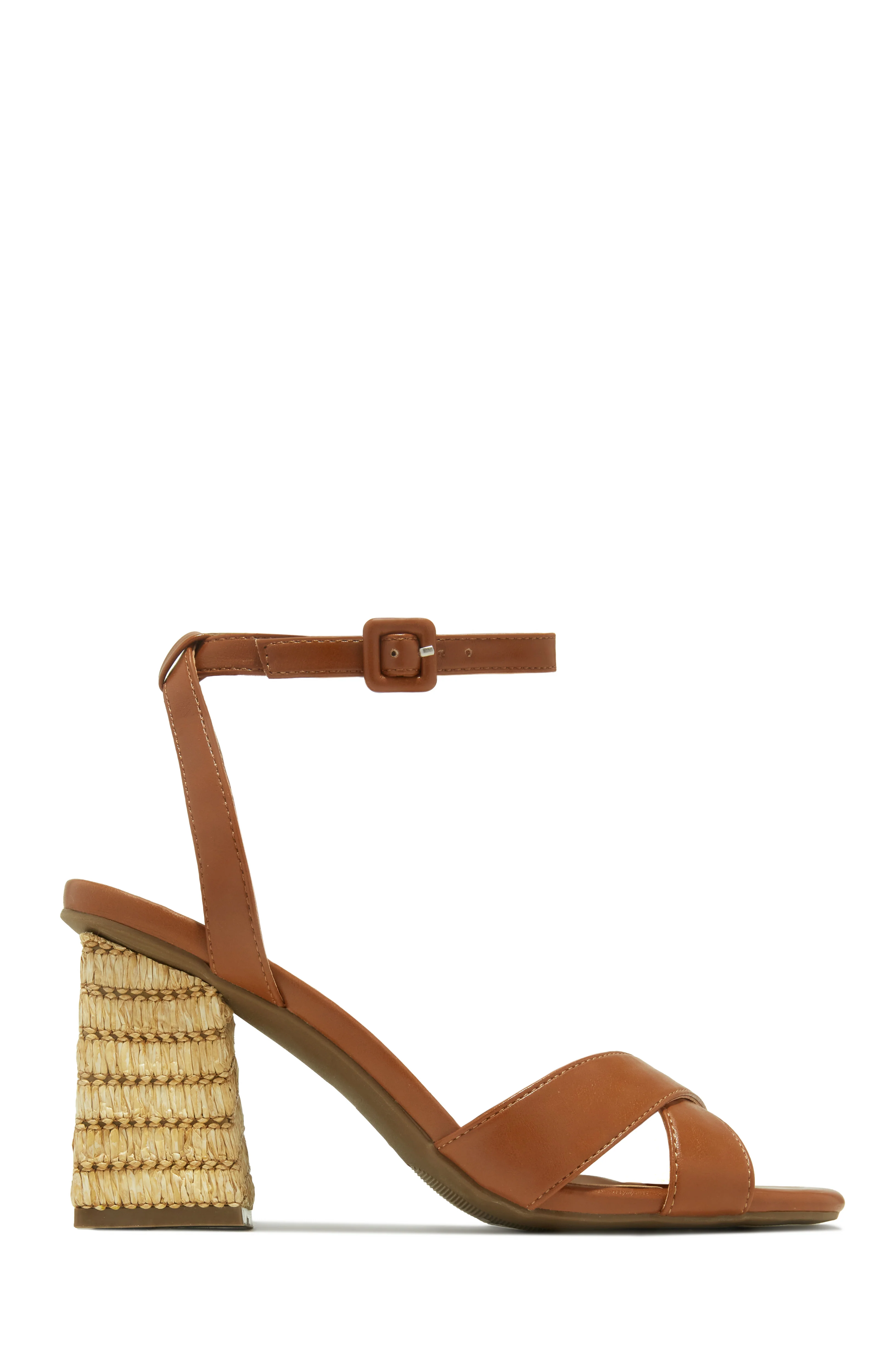 Punta Cana Block Heels - Chestnut - Image 5