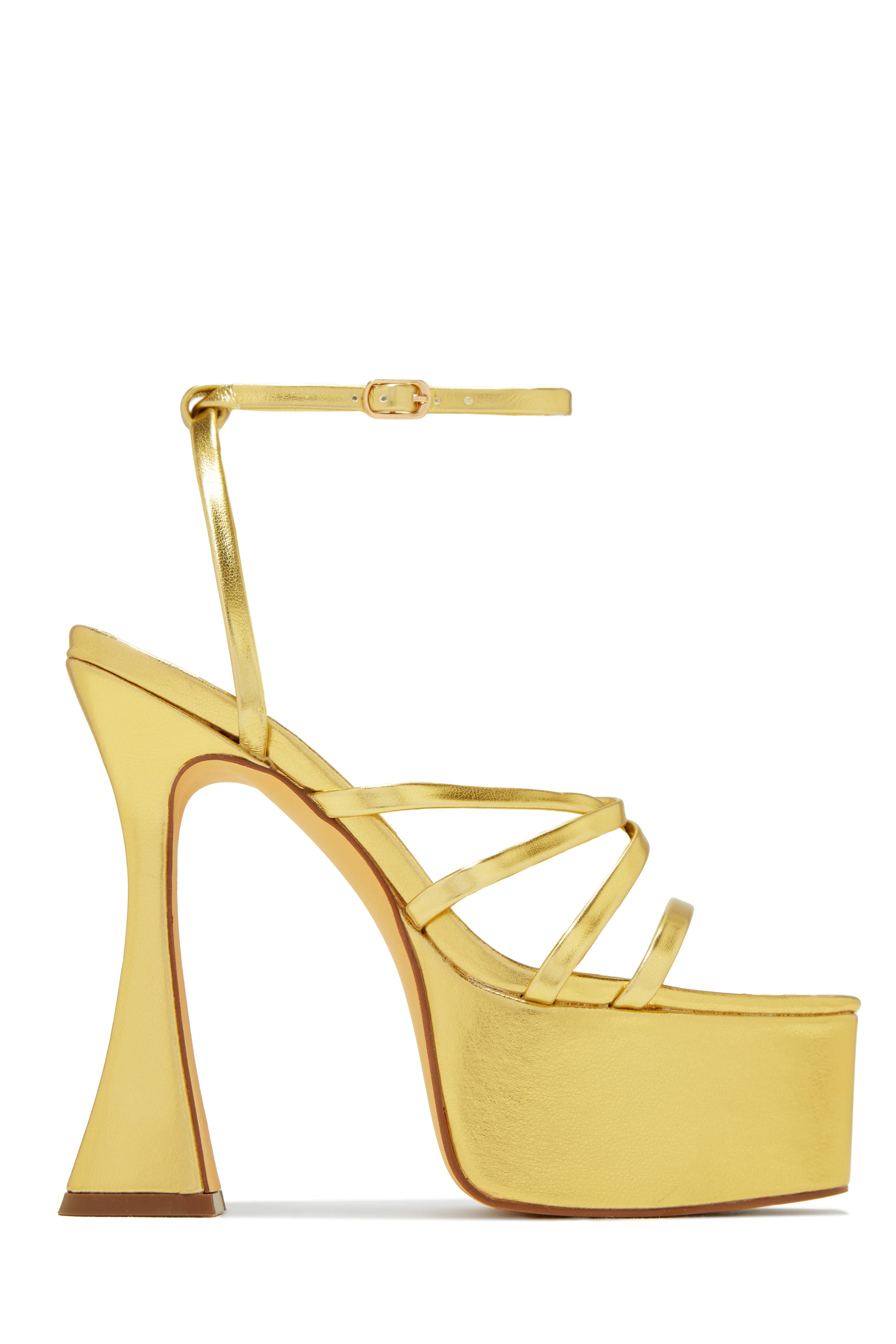 Rozalia Platform High Heels - Camel - Image 9