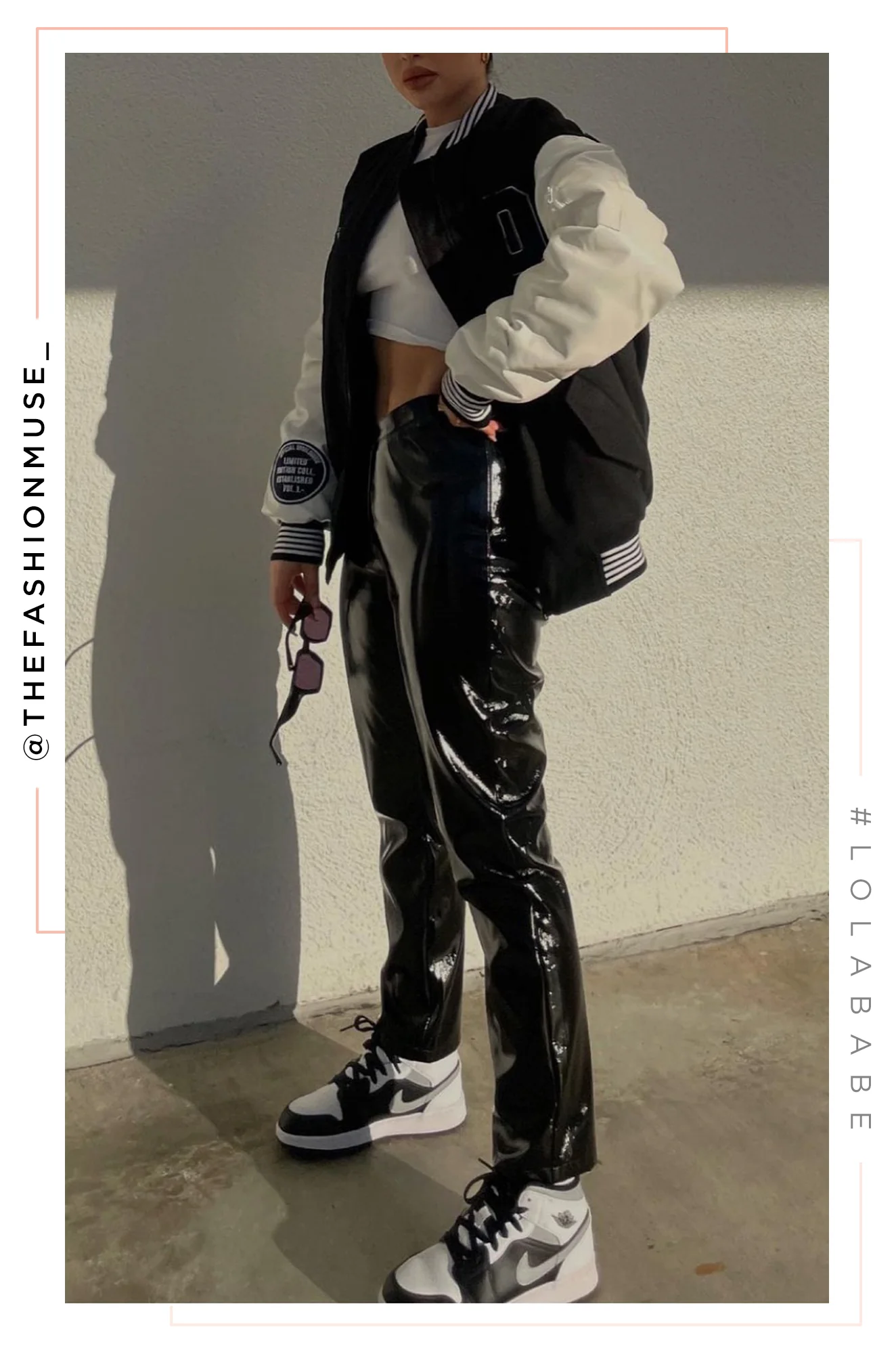 Social Nights Patent Skinny Pant - Black - Image 5