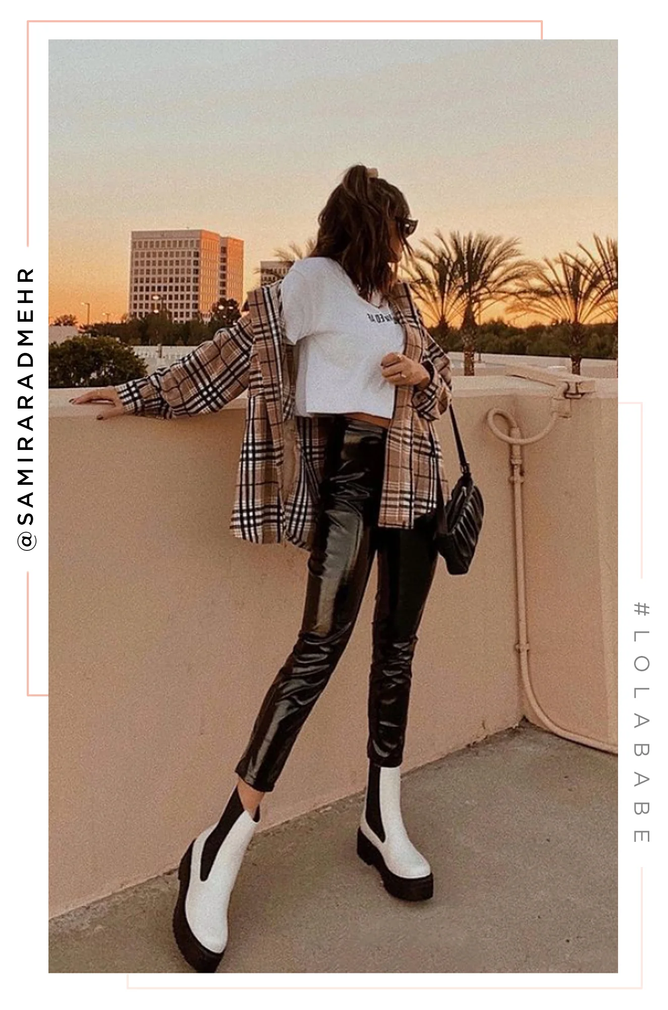 Social Nights Patent Skinny Pant - Black - Image 8